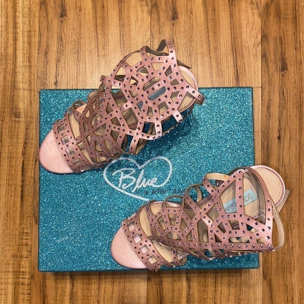 Betsy Johnson SB-Carat heels Pink 9 1/2 - Picture 4 of 15